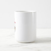 Mug Voiture ancienne dans un Noël Clair Boule (Centre)
