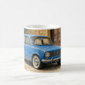Mug Voiture Ancienne sur Rue Rustique (Centre)