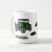 Mug Voiture antique à la retraite (Devant gauche)