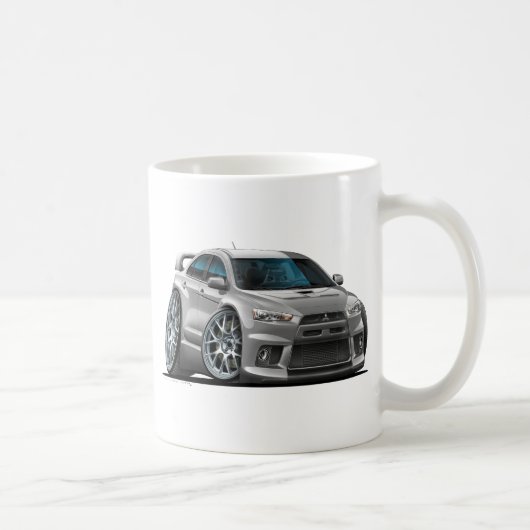 Mug Voiture argentée de Mitsubishi (Droite)