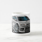 Mug Voiture argentée de Mitsubishi (Centre)
