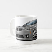 Mug Voiture argentée de Pontiac G8 GXP (Devant gauche)
