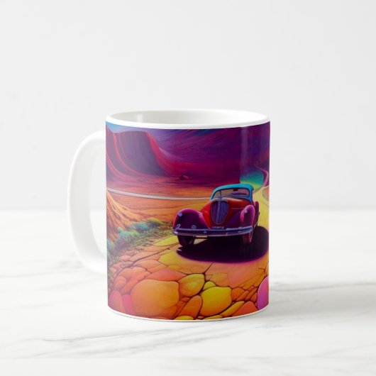 Mug Voiture Artsy (Devant gauche)