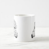 Mug Voiture blanche Fiat (Centre)