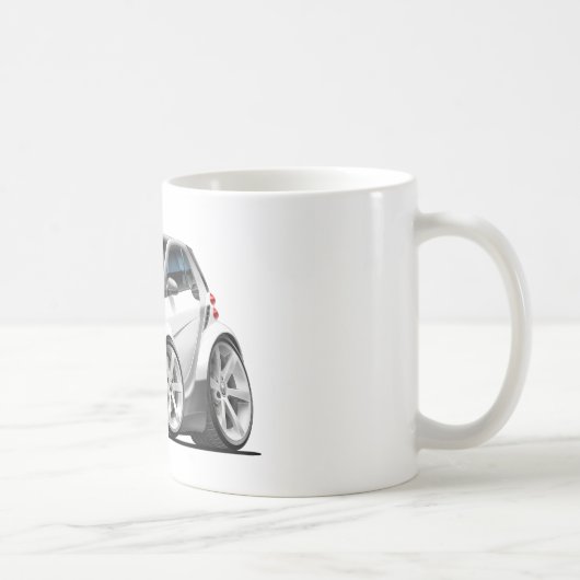 Mug Voiture blanche intelligente (Droite)