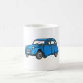 Mug Voiture bleue (2CV) (Centre)