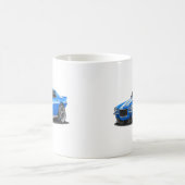 Mug Voiture bleue/blanche de Camaro 1970-73 (Centre)