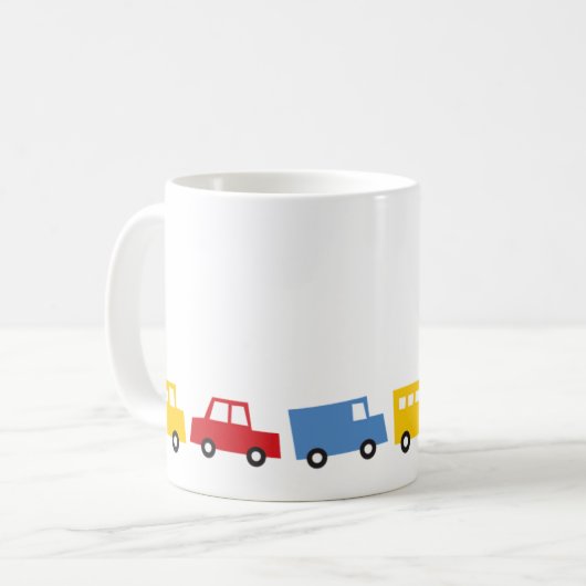 Mug Voiture Boy's Toys Voiture Camion Amusant Transpor (Devant gauche)