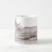 Mug Voiture classique allemande Mercedes Camille (Centre)