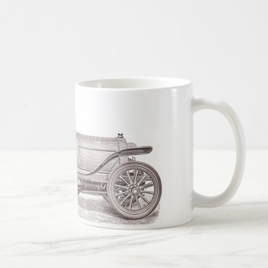 Mug Voiture classique allemande Mercedes Camille (Droite)