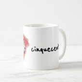 Mug Voiture classique italienne Fiat 500 (Devant droit)