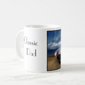 Mug Voiture classique pour un papa classique (Devant gauche)