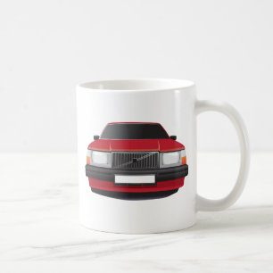 Mug Voiture classique suédoise des années 80 - les
