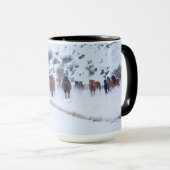 Mug Voiture Cowboy | Hideout Ranch Shell, Wyoming (Devant droit)