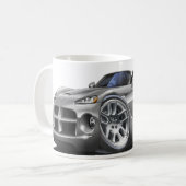 Mug Voiture d'argent de roadster de vipère de Dodge (Devant gauche)