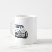 Mug Voiture de blanc de Fiat 500 Abarth (Devant gauche)