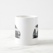 Mug Voiture de blanc de Mitsubishi Evo (Centre)