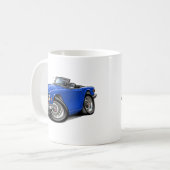 Mug Voiture de bleu de Triumph TR6 (Devant gauche)