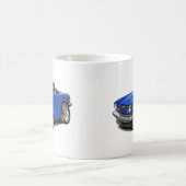 Mug Voiture de bleu de Triumph TR6 (Centre)