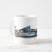 Mug Voiture de course (Devant gauche)