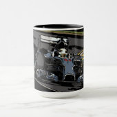 MUG VOITURE DE COURSE - NÉE À LA COURSE (Centre)