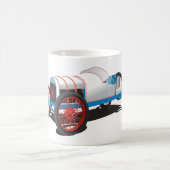 Mug Voiture de course vintage classique Auto (Centre)