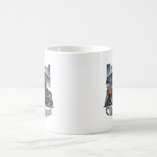 Mug Voiture de dessin (Centre)