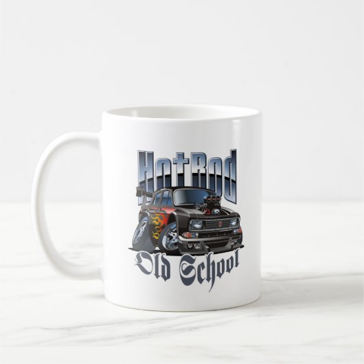 Mug Voiture de dessin (Gauche)