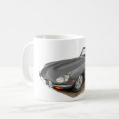 Mug Voiture de gris de Jaguar XKE (Devant gauche)