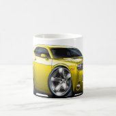 Mug Voiture de jaune de challengeur de Dodge (Centre)