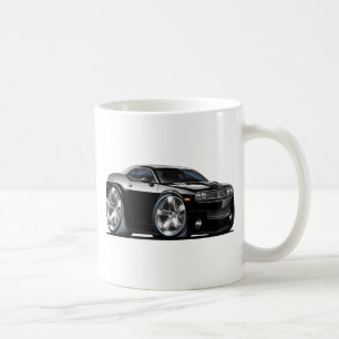 Mug Voiture de noir de challengeur de Dodge