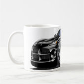 Mug Voiture de noir de roadster de vipère de Dodge (Gauche)