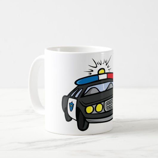 Mug Voiture de police (Devant gauche)