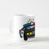 Mug Voiture de police (Devant gauche)