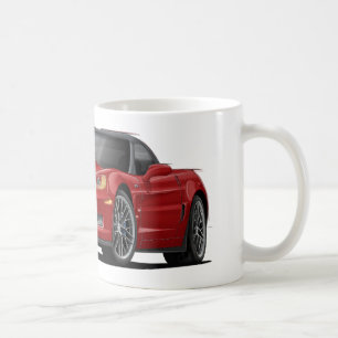 Mug Voiture de rouge de Corvette ZR1