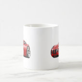 Mug Voiture de rouge de solstice (Centre)