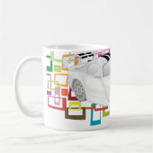 Mug Voiture de sport (Gauche)
