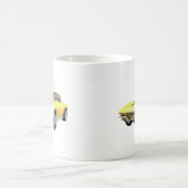 Mug Voiture de sport 1967 de Corvette : Finition jaune (Centre)