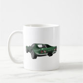 Mug Voiture de sport 1970 de Corvette : Finition verte (Gauche)