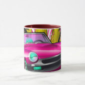 Mug Voiture de sport classique (Centre)