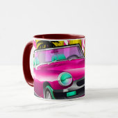 Mug Voiture de sport classique (Devant gauche)