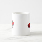 Mug Voiture de sport classique : modèle 3D : (Centre)