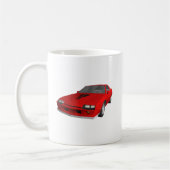 Mug Voiture de sport classique : modèle 3D : (Gauche)