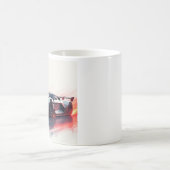 Mug Voiture de sport futuriste – Design élégant généré (Centre)
