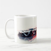 Mug Voiture de sport futuriste – Design élégant généré (Gauche)
