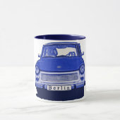 Mug Voiture de Trabant dans le bleu, Berlin (Centre)