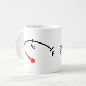 Mug voiture d'indicateur de réservoir de carburant vid (Devant gauche)