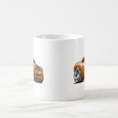 Mug Voiture d'orange de challengeur de Dodge (Centre)