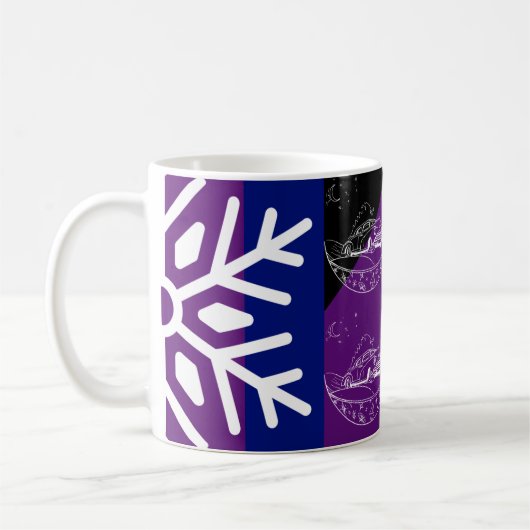 Mug Voiture et arbre (Gauche)