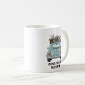 Mug Voiture Fiat de pêche (Devant droit)